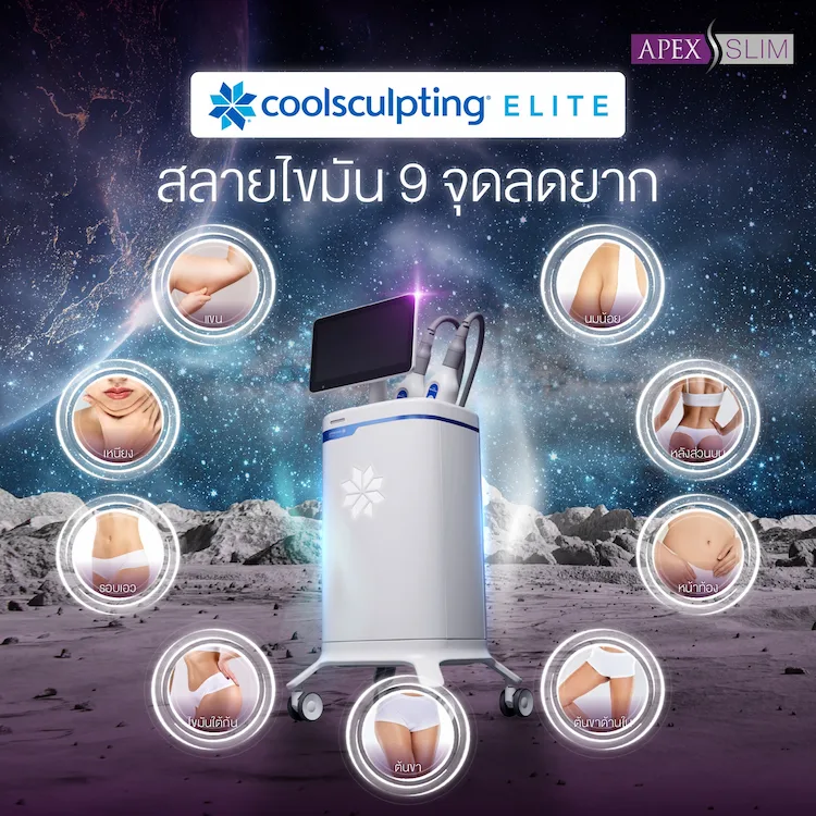 Coolsculpting Elite ทำจุดไหน