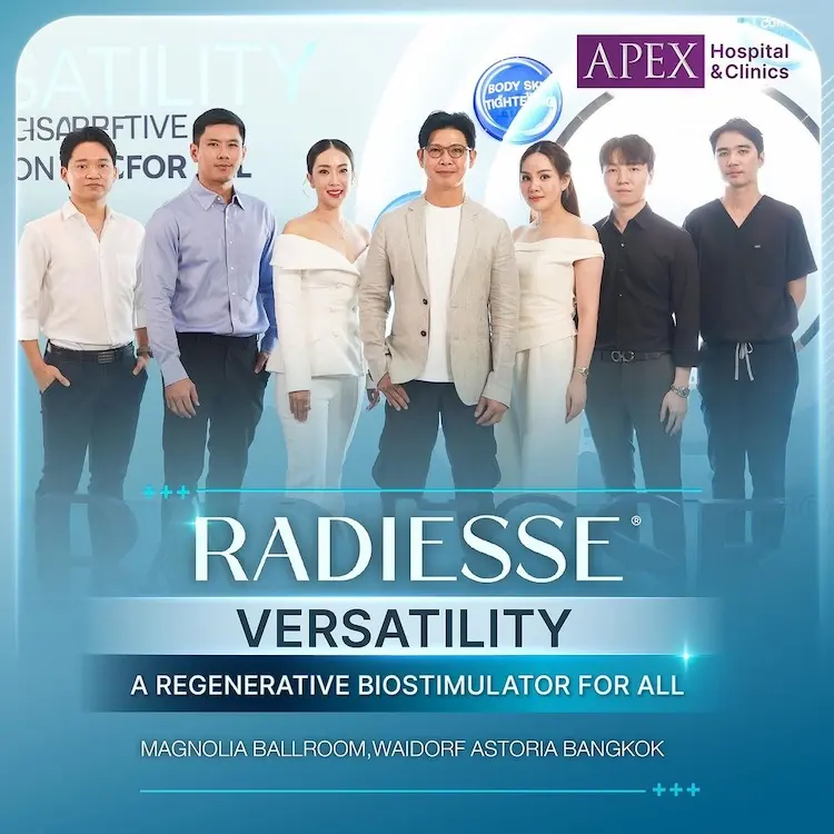 APEX ร่วมงาน Radiesse Versatility