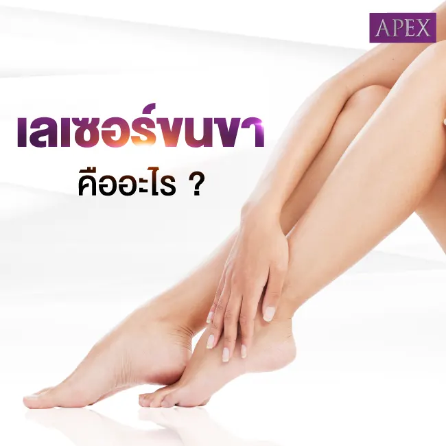 เลเซอร์ขนขา คืออะไร