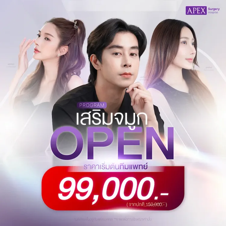 เสริมจมูก ราคา